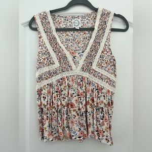 Blue Rain, Size Small Top
